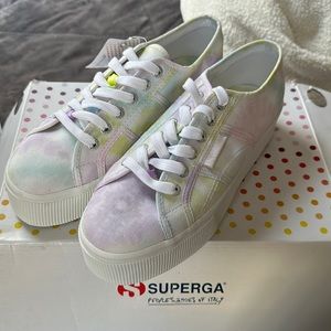 SUPERGA Women’s Platform Sneakers Sz 7
